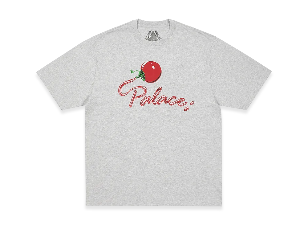PALACE Tommy T-Shirt "Grey Marl"