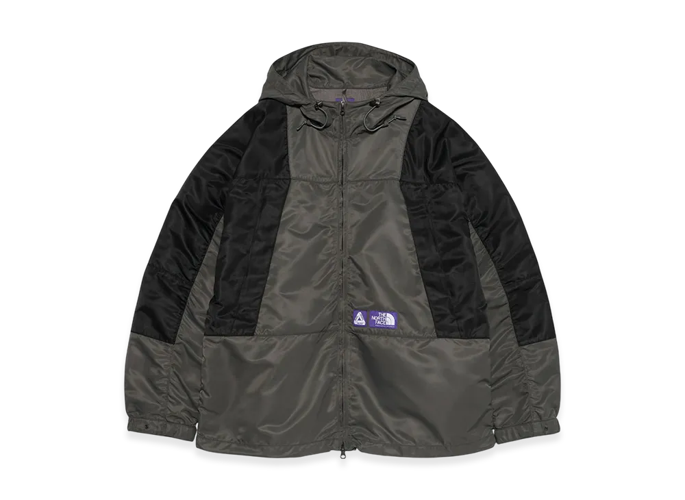 PALACE x The North Face Purple Label Mountain Wind Parka "Asphalt Gray"