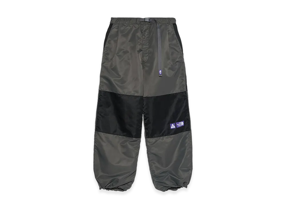 PALACE x The North Face Purple Label Mountain Wind Pants "Asphalt Gray"