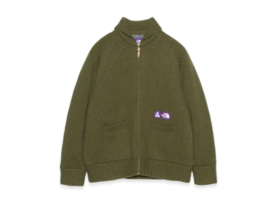 PALACE x The North Face Purple Label WINDSTOPPER Field Sweater "Sage Green"
