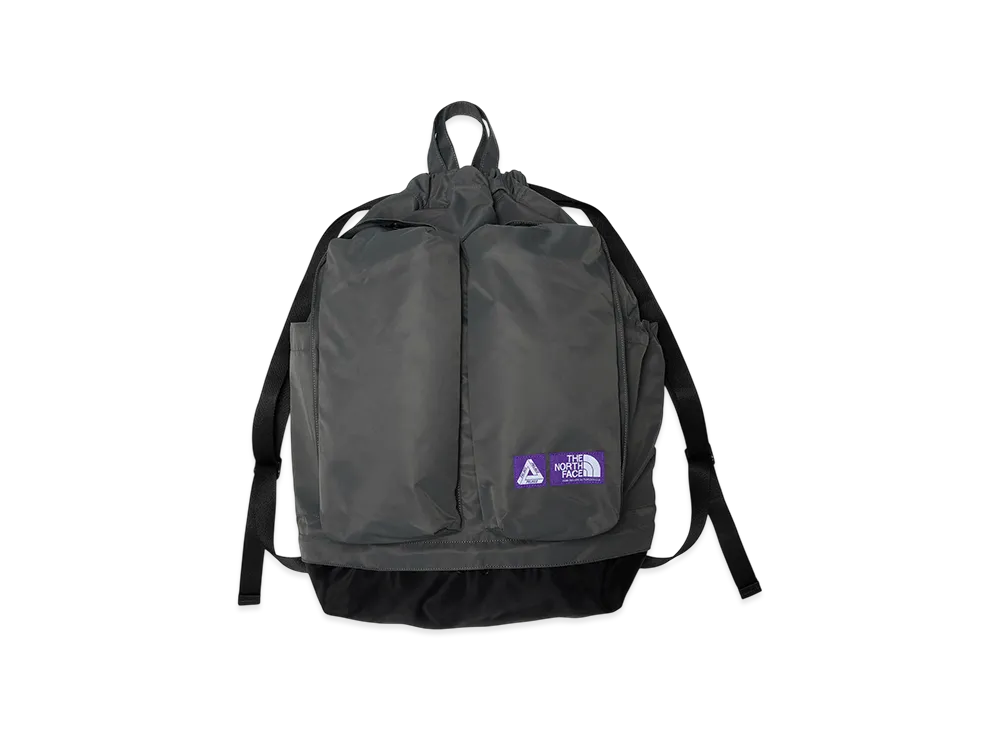 PALACE x The North Face Purple Label Mountain Wind Backpack "Asphalt Gray"
