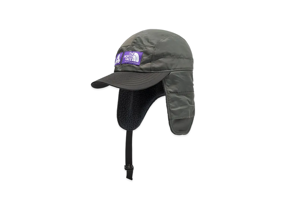 PALACE x The North Face Purple Label WINDSTOPPER Field Cap "Asphalt Gray"