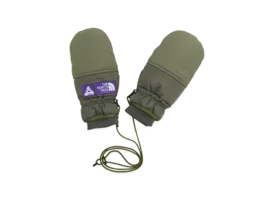 PALACE x The North Face Purple Label WINDSTOPPER Field Down Glove "Sage Green"