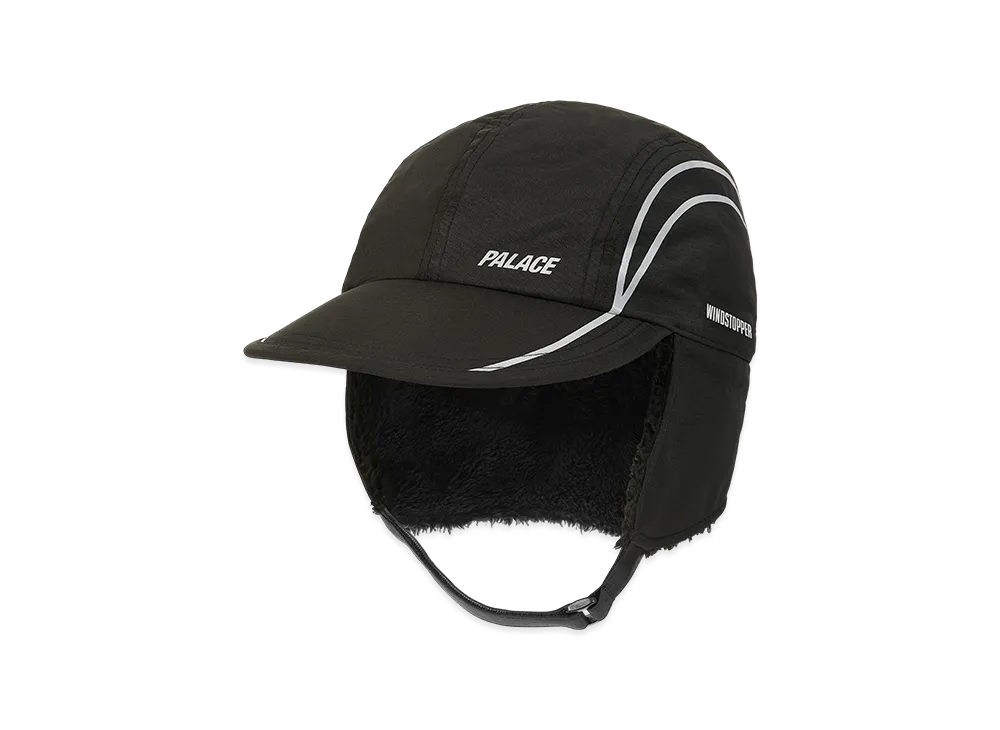 PALACE GORE-TEX WINDSTOPPER Posh Earflap 4-Panel "Black"