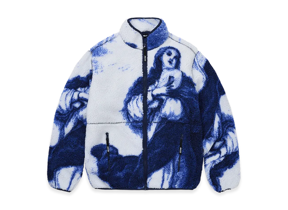 PALACE Holy Grail Funnel Fleece "White"