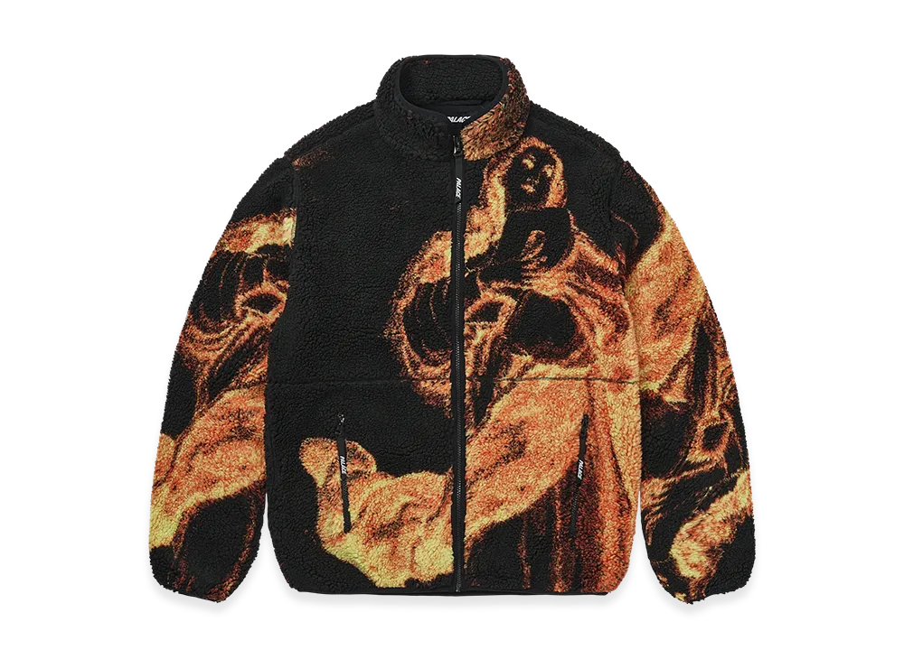 PALACE Holy Grail Funnel Fleece "Black"