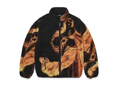 PALACE Holy Grail Funnel Fleece "Black"