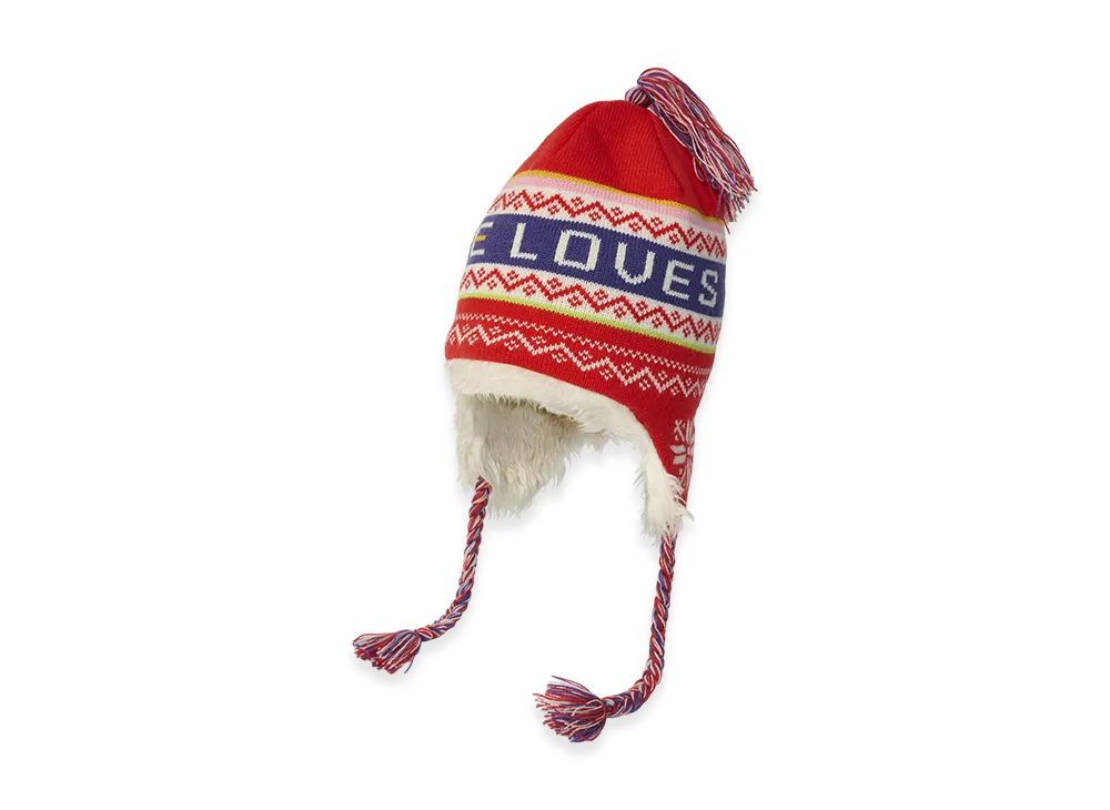 PALACE Loves Me Peruvian Beanie "Red"