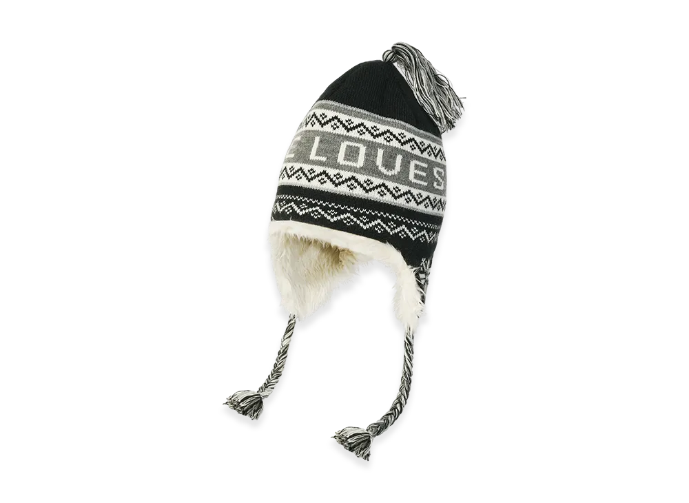 PALACE Loves Me Peruvian Beanie "Black"