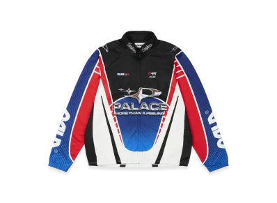 PALACE More Than A Cycling Zip Jacket "Red Blue"