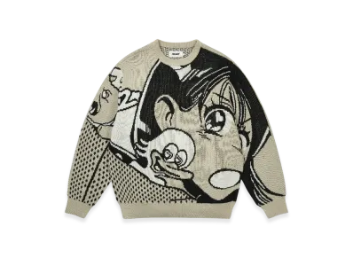 PALACE Rear View Knit "Grey"