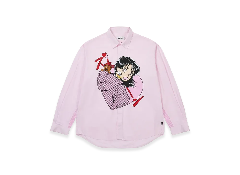 パレス リア ビュー シャツ "ピンク"