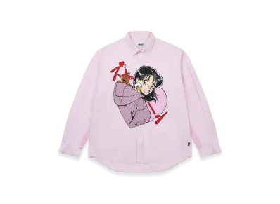PALACE Rear View Shirt "Pink"