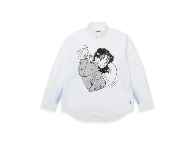 PALACE Rear View Shirt "White"