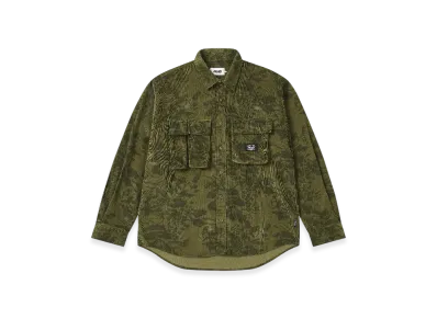 PALACE Double Pocket Cord Overshirt "Floral"