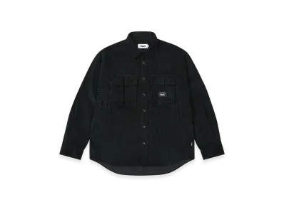 PALACE Double Pocket Cord Overshirt "Black"
