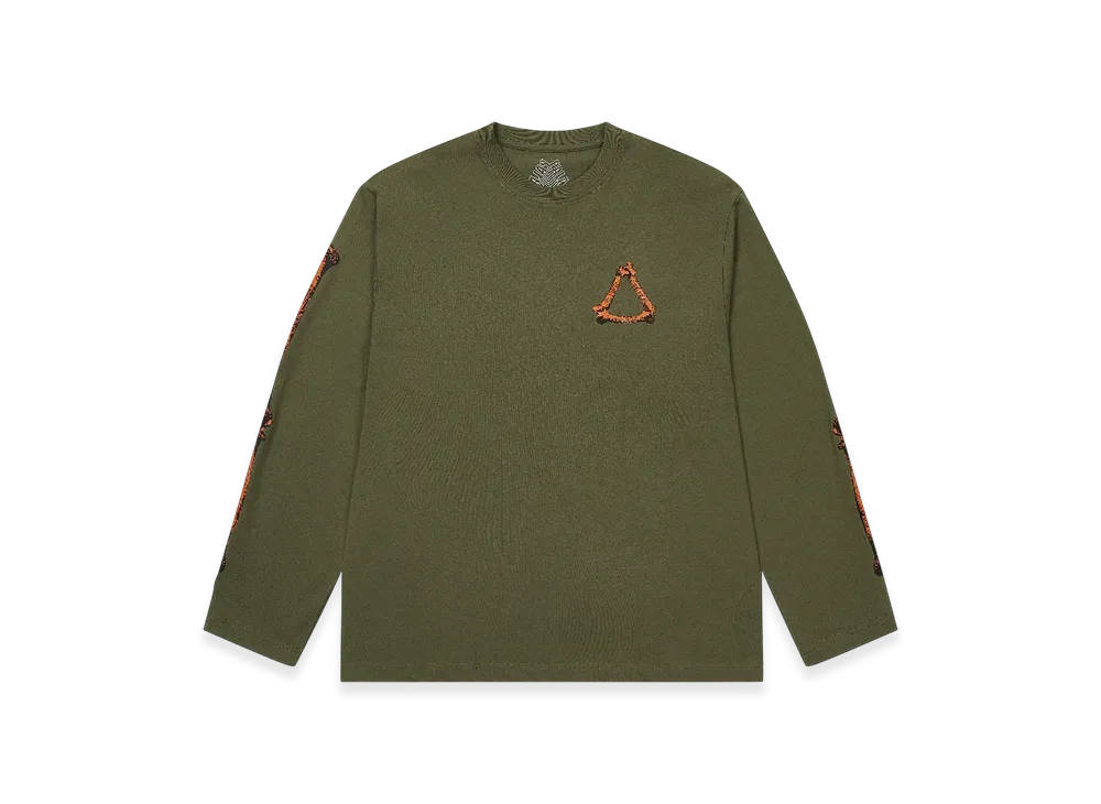 パレス トライ ボーン ロングスリーブ "ザ ディープ グリーン"