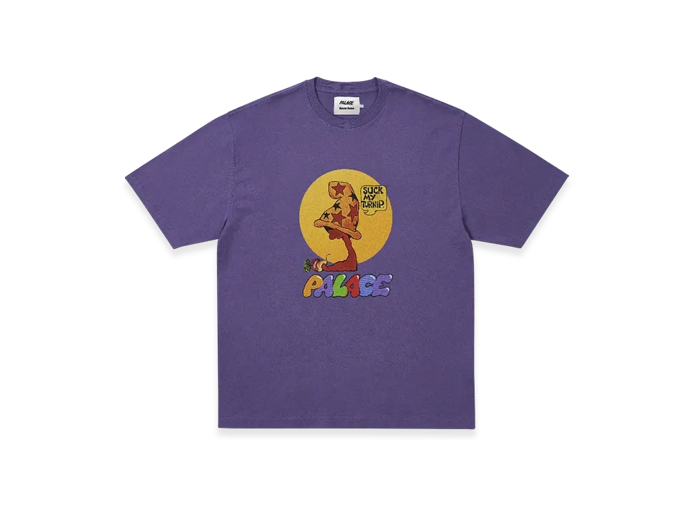 パレス マーク ボーデ Tシャツ "パープル"