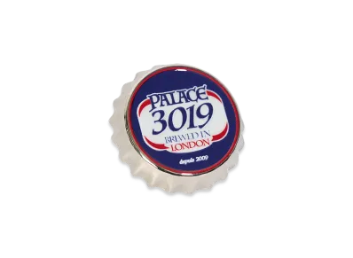 PALACE Savoir-Faire Pin Badge "Blue Red"