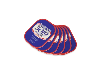 PALACE Savoir-Faire Coasters "Blue Red"
