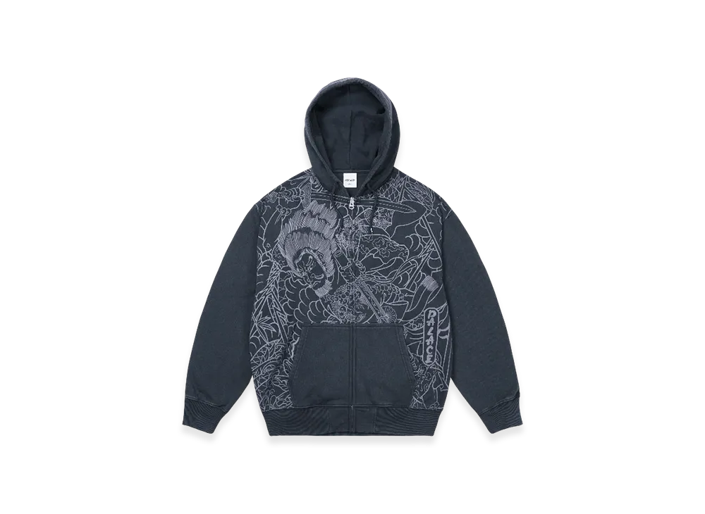 PALACE Susanoo Zip Hood "Navy"