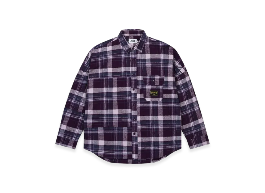 PALACE Lumber Yak Patch Overshirt PALACE Lumber Yak Patch Overshirt