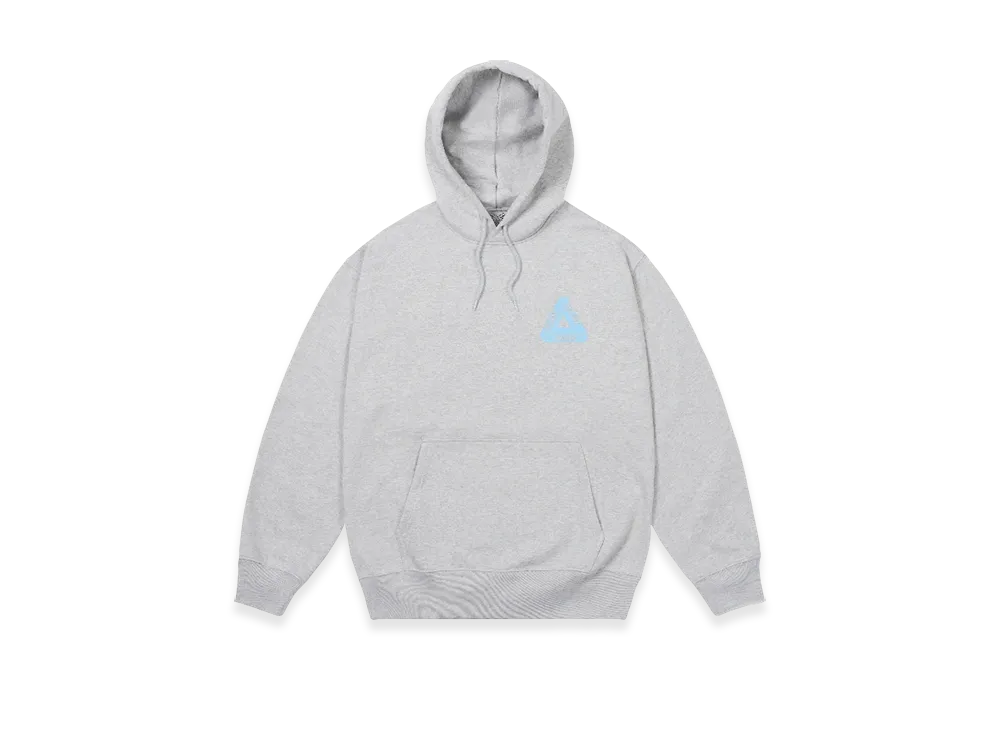 PALACE Tri-Ferg Hood "Grey Marl"
