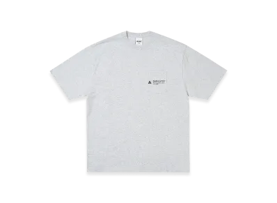 PALACE Shop Locator Pocket T-Shirt "Grey Marl"