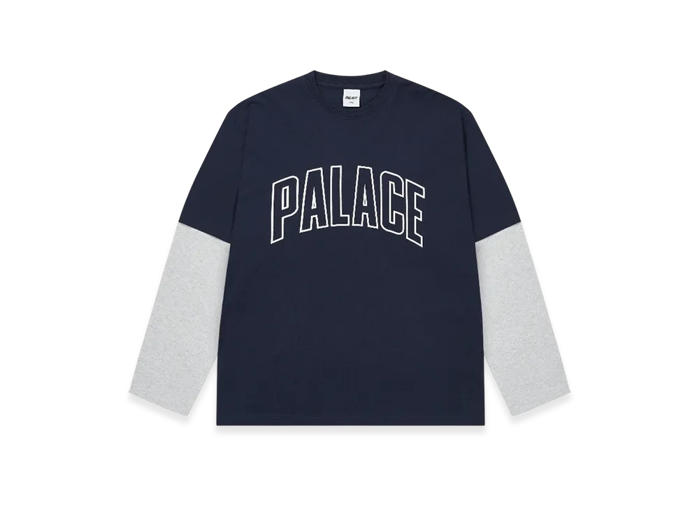 PALACE Surprisingly Longsleeve "Navy"