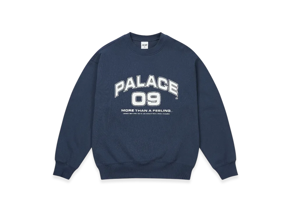 PALACE More Than A Feeling Crew "Navy"