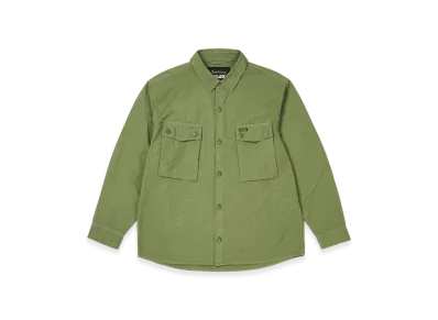 PALACE Barbour Officer Shirt "Olive"