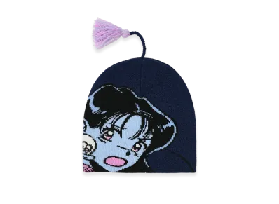 PALACE Rear View Nein Cuff Beanie "Navy"