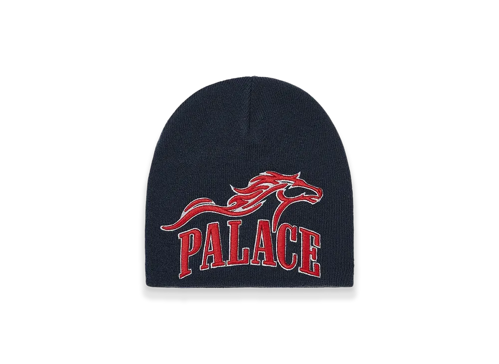 PALACE Horsepower Nein Cuff Beanie "Navy"