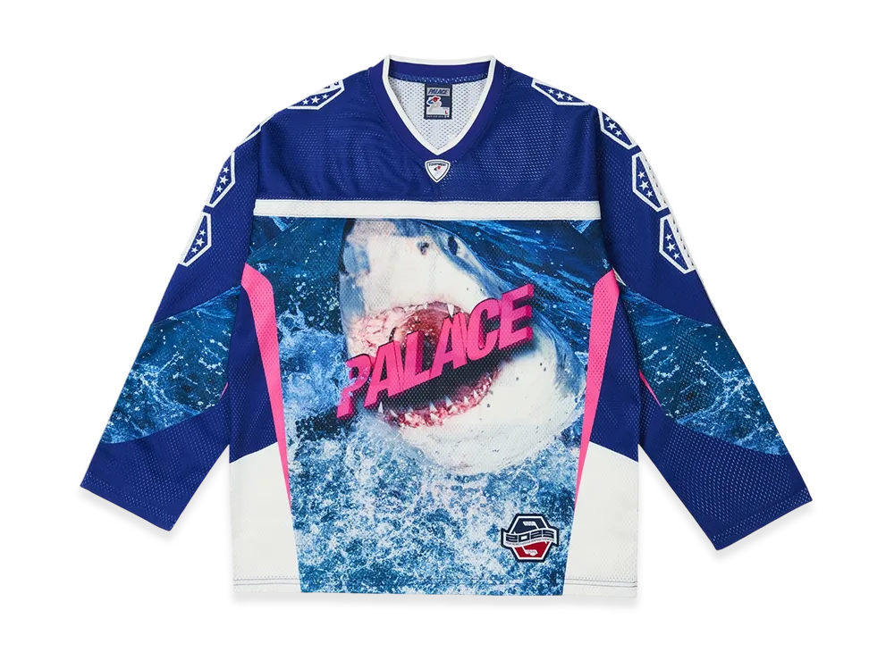 PALACE No Bitin' Hockey Jersey "Navy"