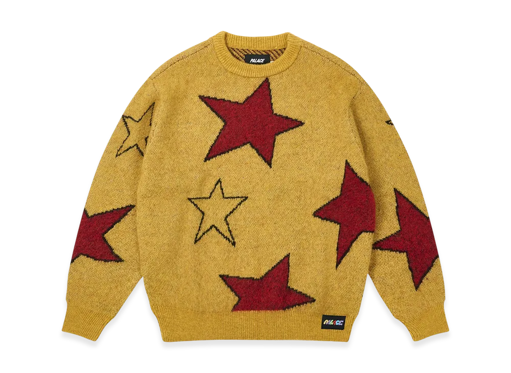 PALACE Mark Bode Knit "Yellow"