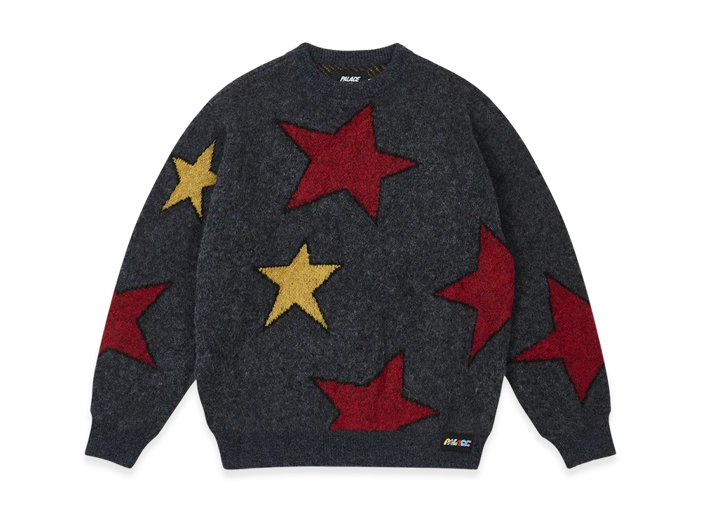 PALACE Mark Bode Knit "Black"