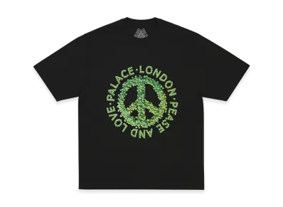 PALACE Pease And Love T-Shirt "Black"