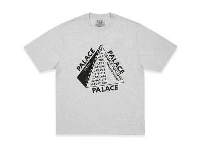 PALACE Scheme T-Shirt "Grey Marl"
