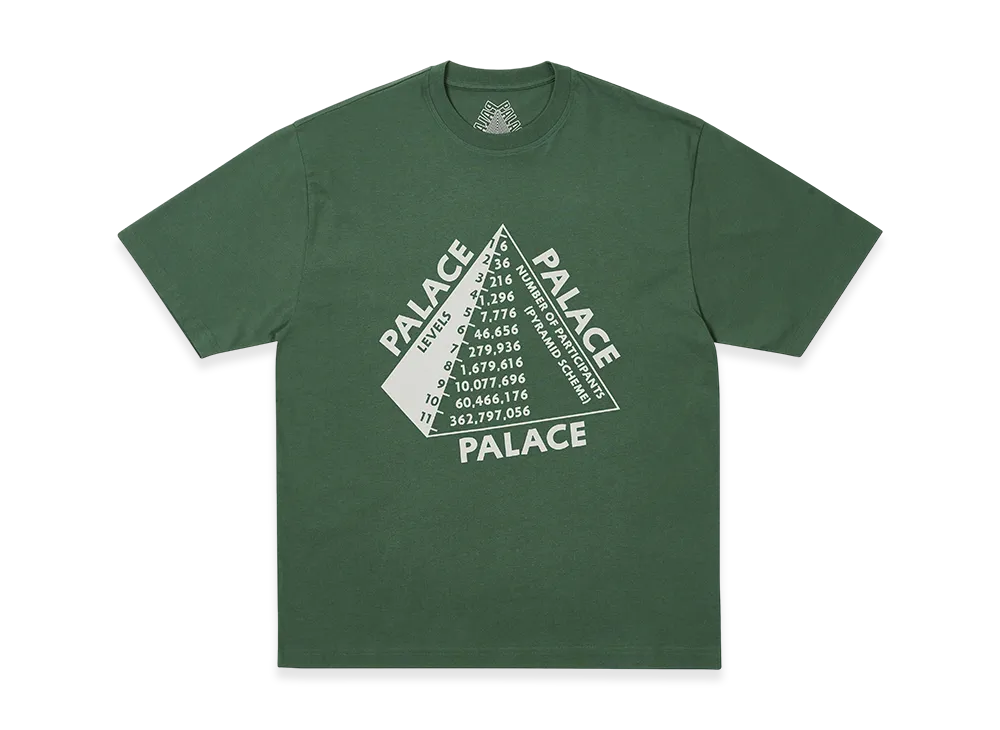 PALACE Scheme T-Shirt "Racey Green"