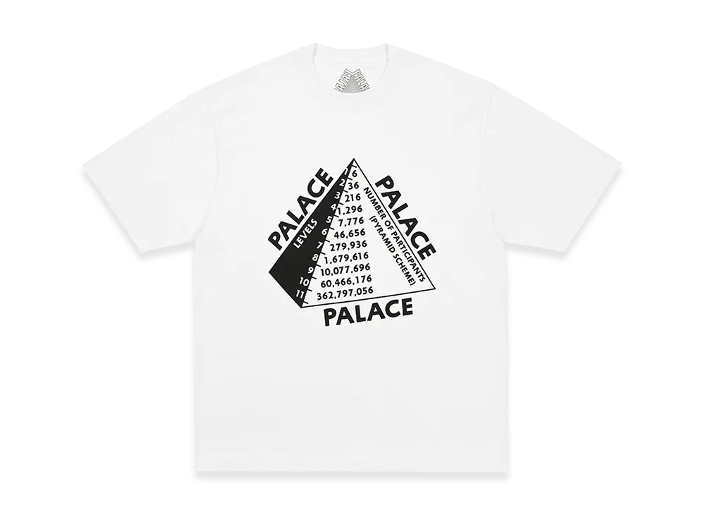 PALACE Scheme T-Shirt "White"