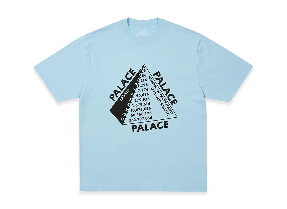 PALACE Scheme T-Shirt "Skyline Blue"