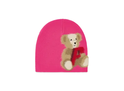 PALACE P Bear Nein Cuff Beanie "Pink"