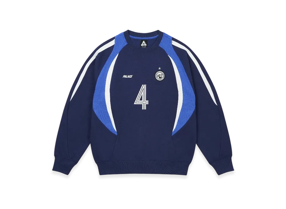 PALACE Phantasy Warm Up Crew "Blue"