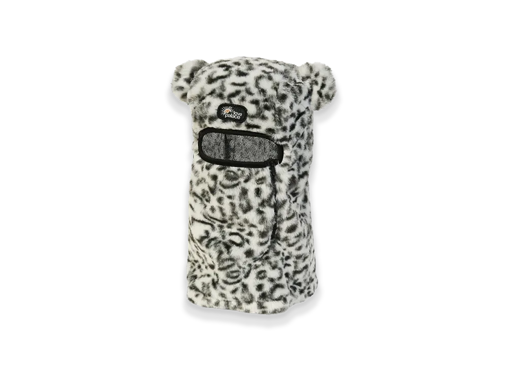 PALACE Furry Ears Balaclava "Snow Leopard"