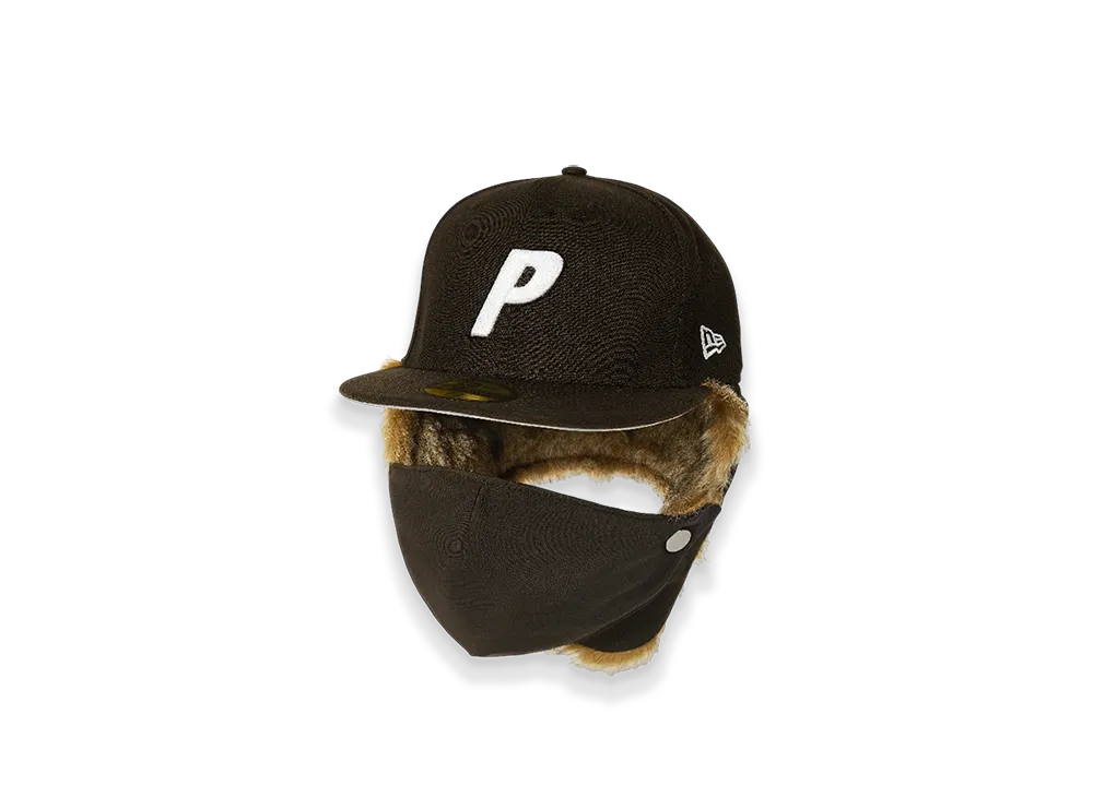 PALACE New Era Mask Dogear 59Fifty "Brown"