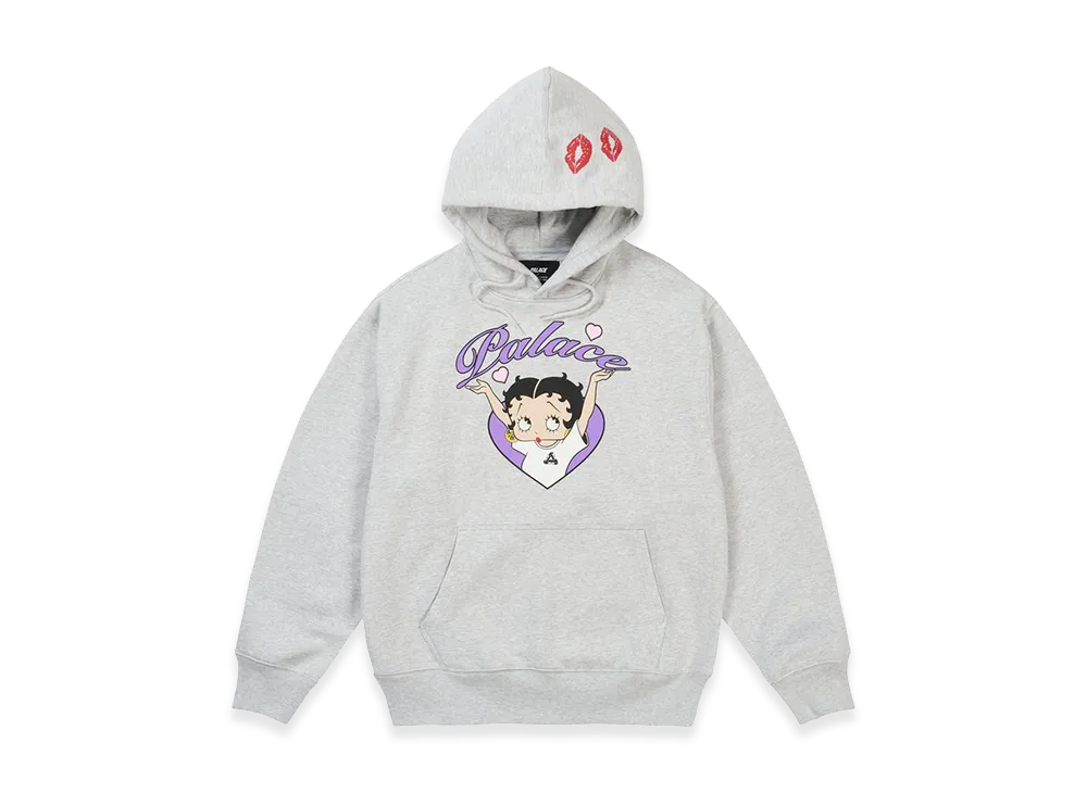 PALACE x Betty Boop Hood "Grey Marl"