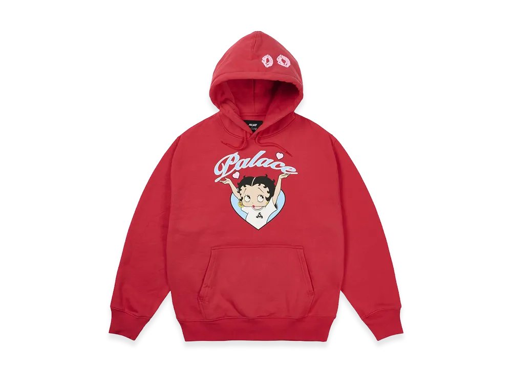 PALACE x Betty Boop Hood "Racey Red"