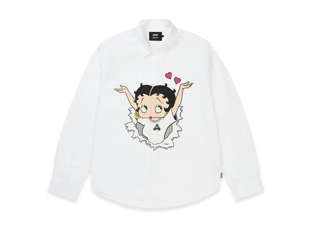 PALACE x Betty Boop Shirt "White"