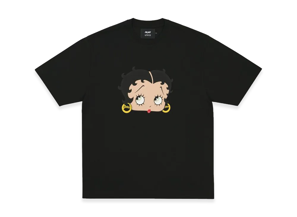 PALACE x Betty Boop T-Shirt "Black"