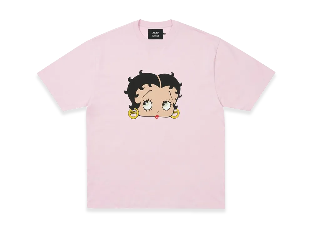 PALACE x Betty Boop T-Shirt "Chill Pink"